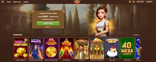 MyEmpire Casino biblioteca de juegos